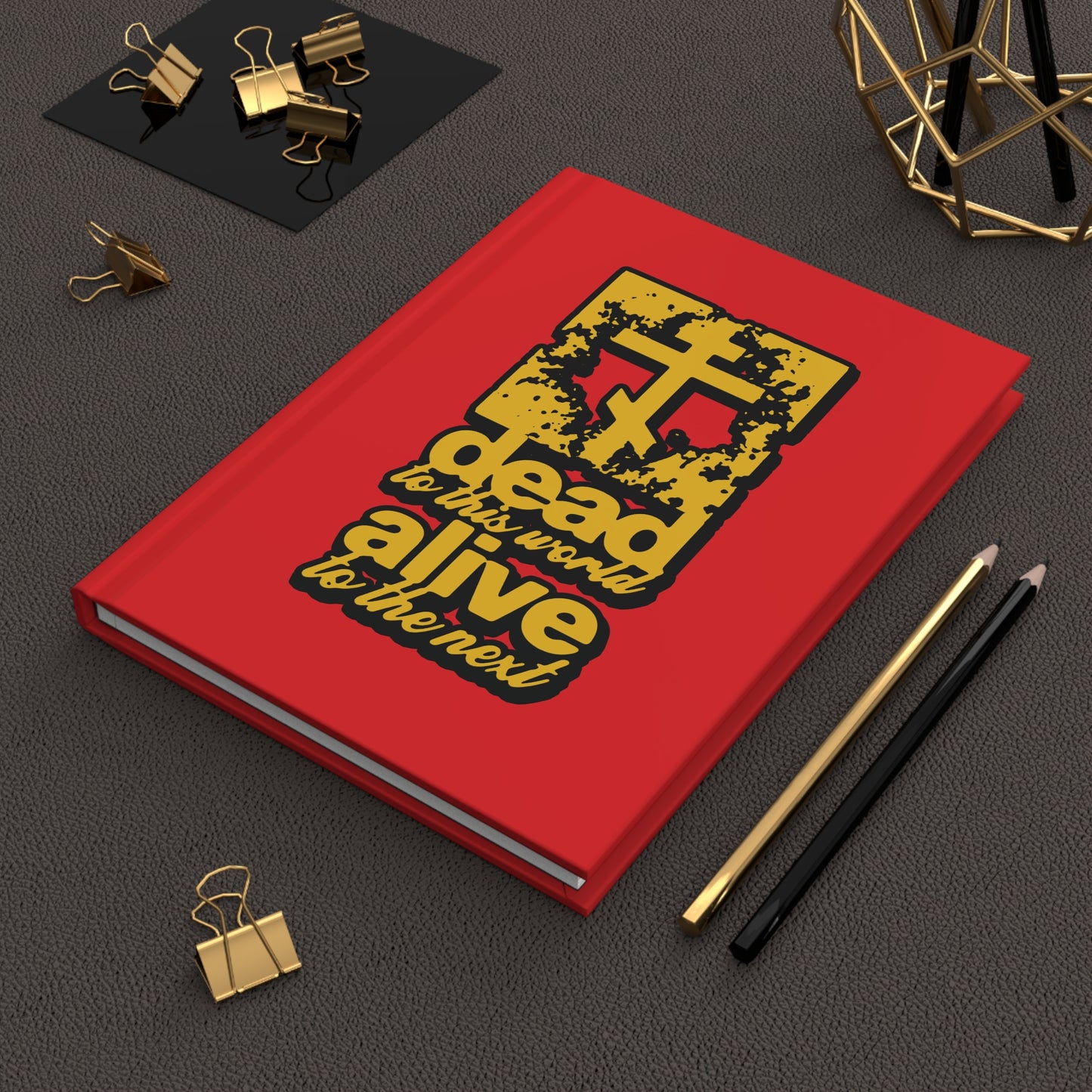 Dead to This World 5 | Orthodox Christian Hardcover Journal