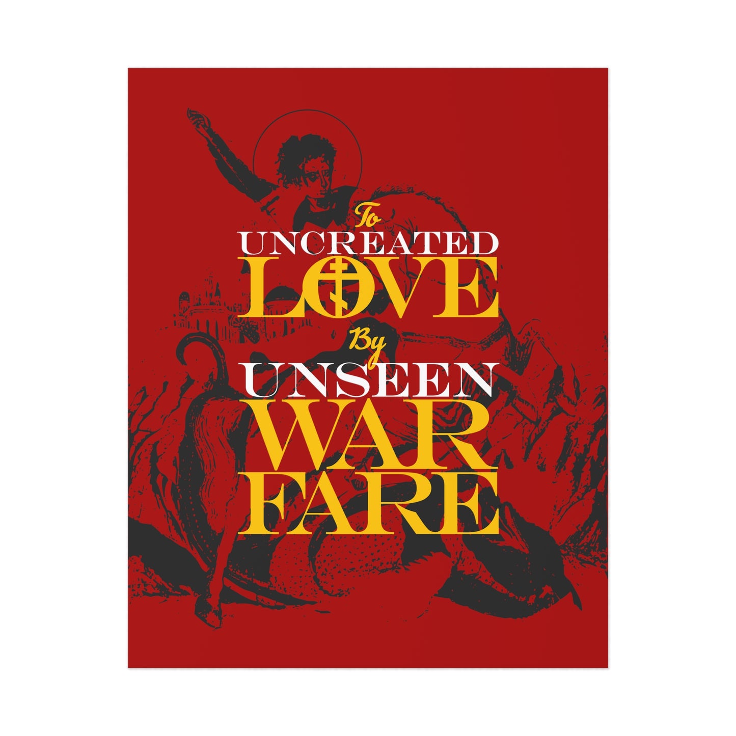 Uncreated Love No. 1 |  Orthodox Christian Art Poster