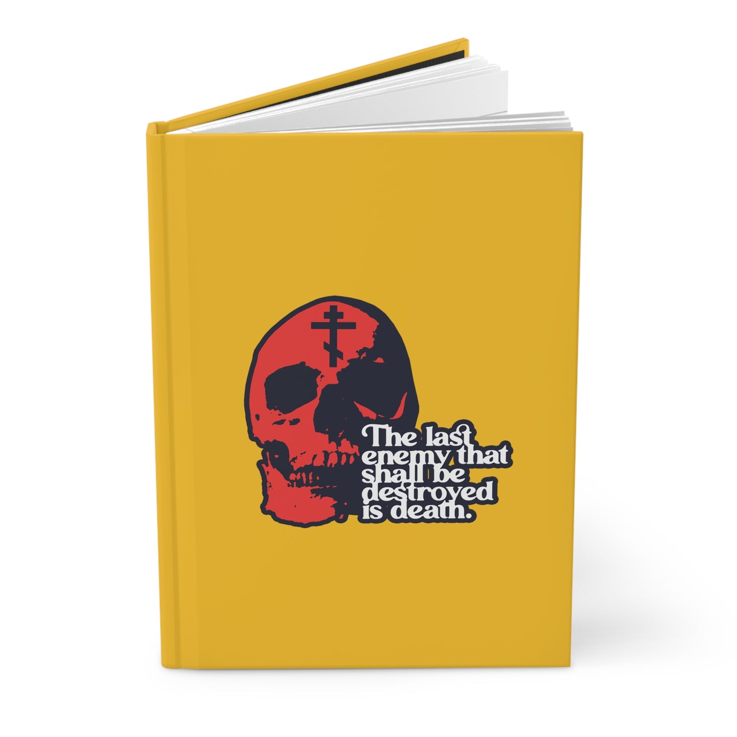 The Final Enemy That Shall Be Destroyed No. 3 (1 Corinthians 15:26) | Orthodox Christian Hardcover Journal