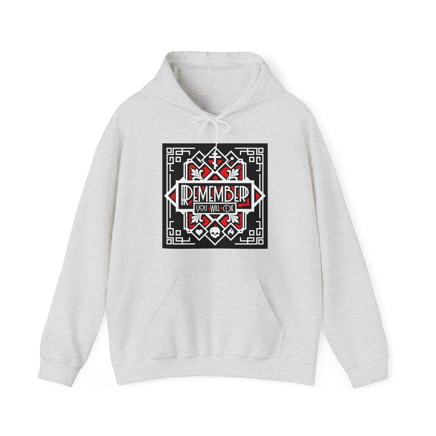 Remember You Will Die: Art Deco Design No.3 | Orthodox Christian Hoodie