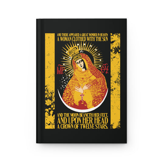 Our Lady the Gate of Dawn (Woman of the Apocalypse - Revelation 12:1) No. 2 | Orthodox Christian Accessory | Hardcover Journal