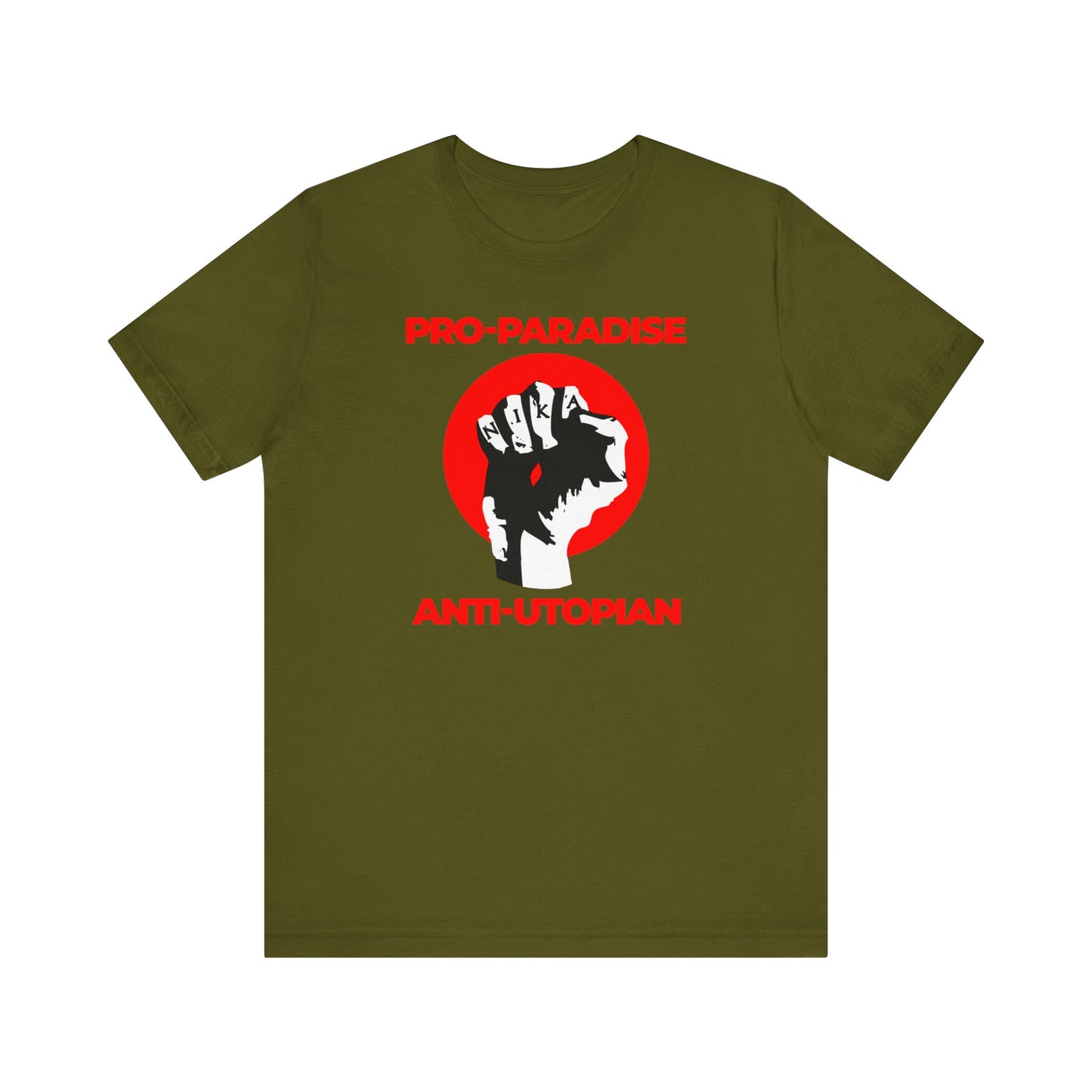 Pro-Paradise Anti-Utopian No. 1 | Orthodox Christian T-Shirt