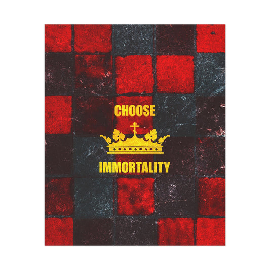Choose Immortality No. 1 | Orthodox Christian Art Poster