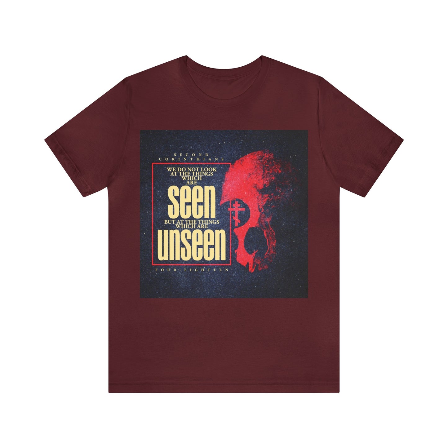 We Do Not Look At the Things Which Are Seen (St. Paul) No. 1a | Orthodox Christian T-Shirt