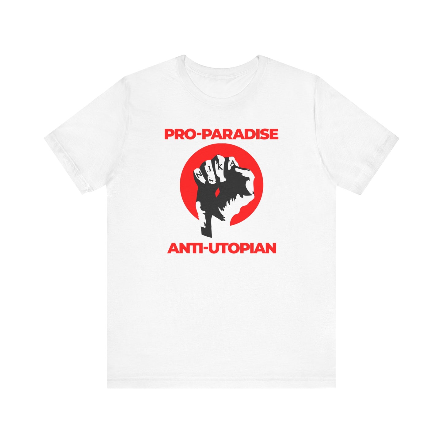 Pro-Paradise Anti-Utopian No. 1 | Orthodox Christian T-Shirt