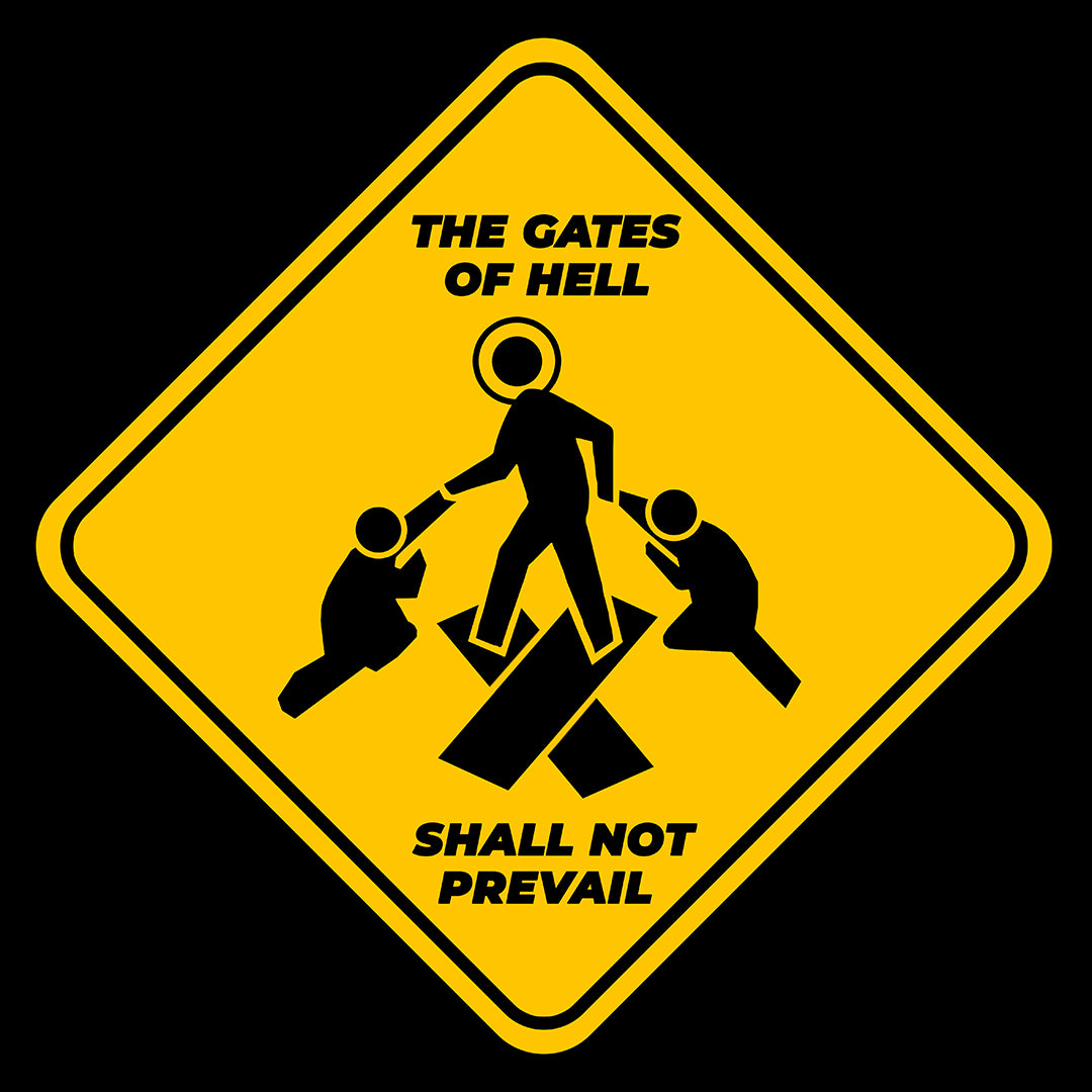 The Gates of Hell Shall Not Prevail No. 3 | Orthodox Christian Hoodie / Hooded Sweatshirt