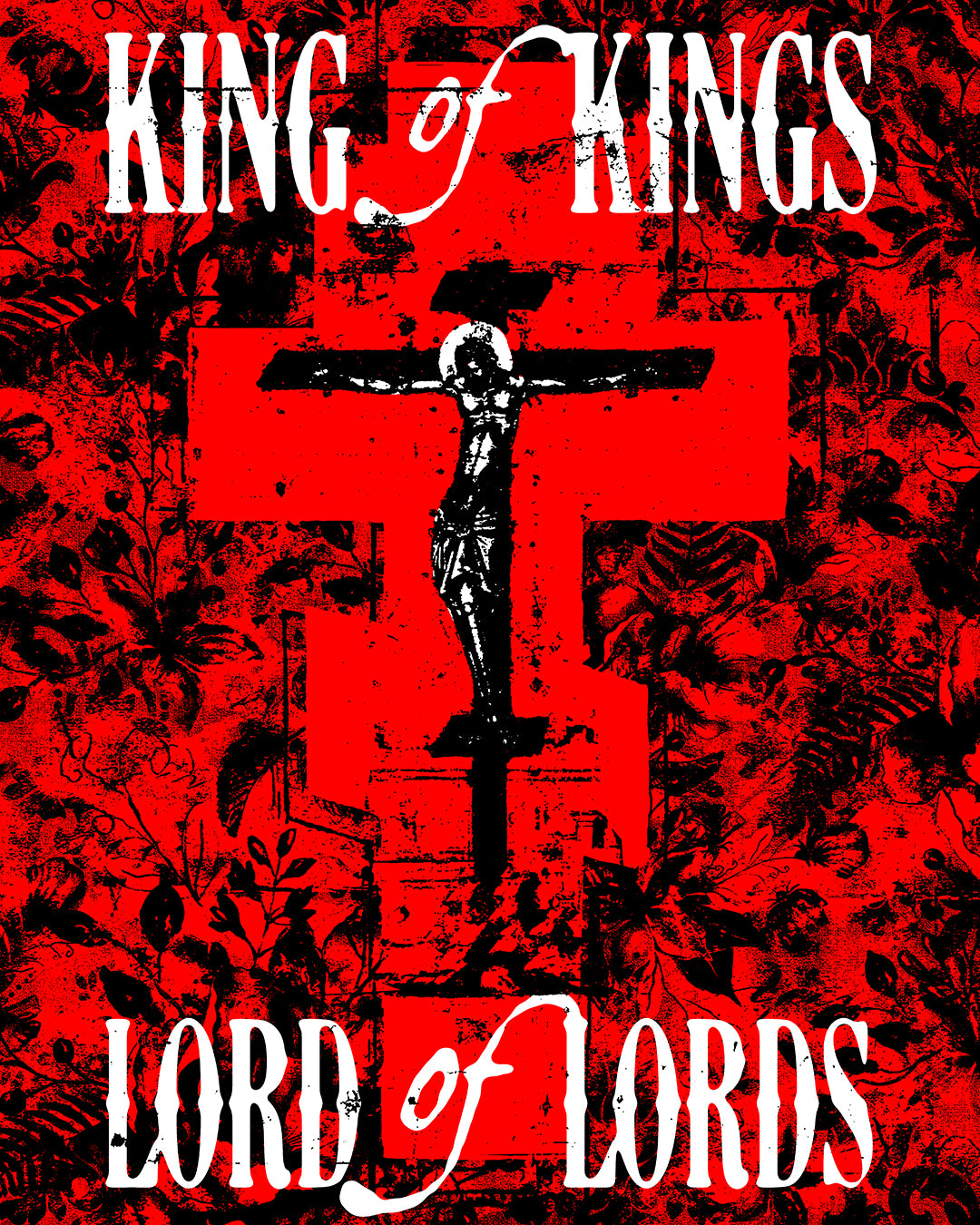 King of Kings, Lord of Lords (Jesus Christ Crucifix IconoGraphic) No. 1 | Orthodox Christian Tank Top