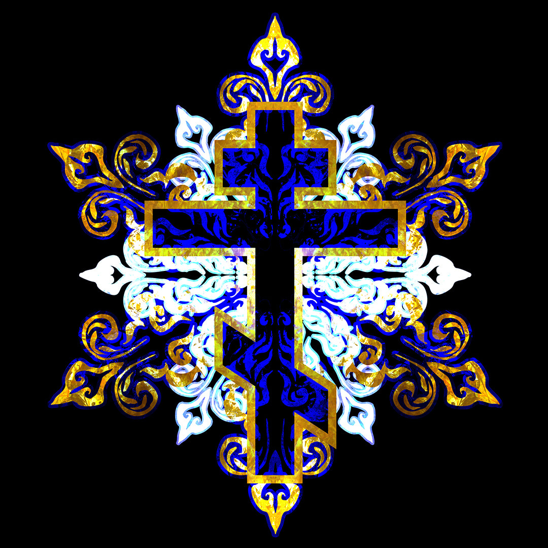 Ornate Cross No. 2 | Orthodox Christian T-Shirt
