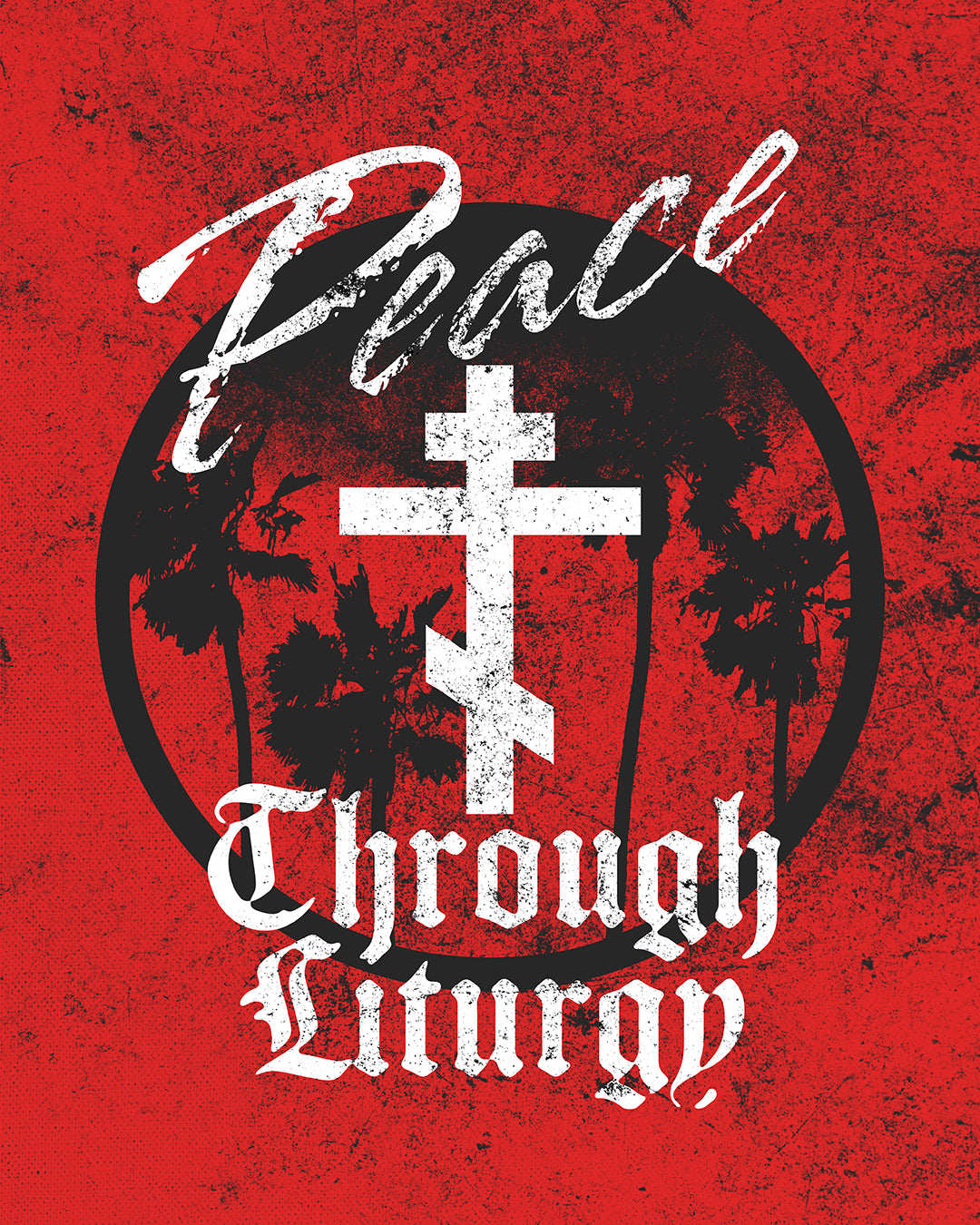 Peace Through Liturgy No. 2 | Orthodox Christian T-Shirt