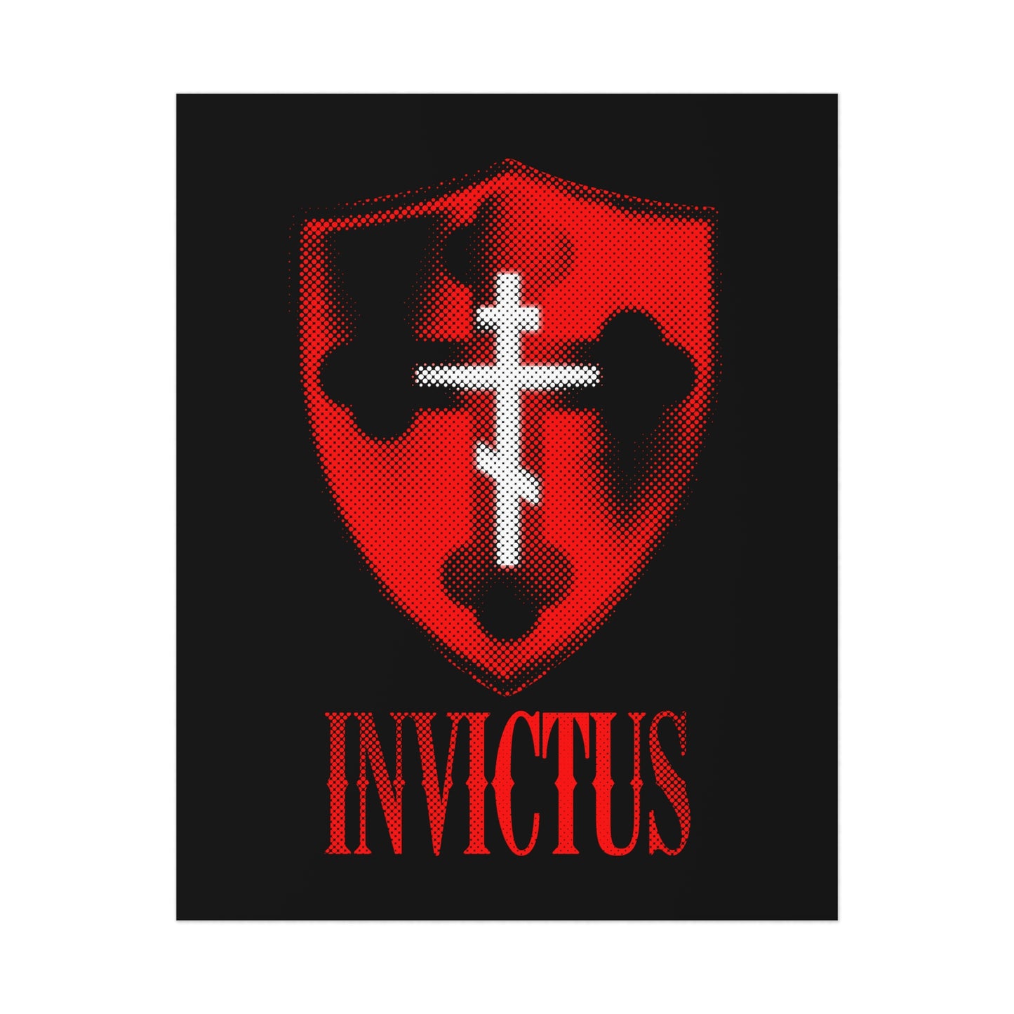 Invictus No. 1a | Orthodox Christian Art Poster