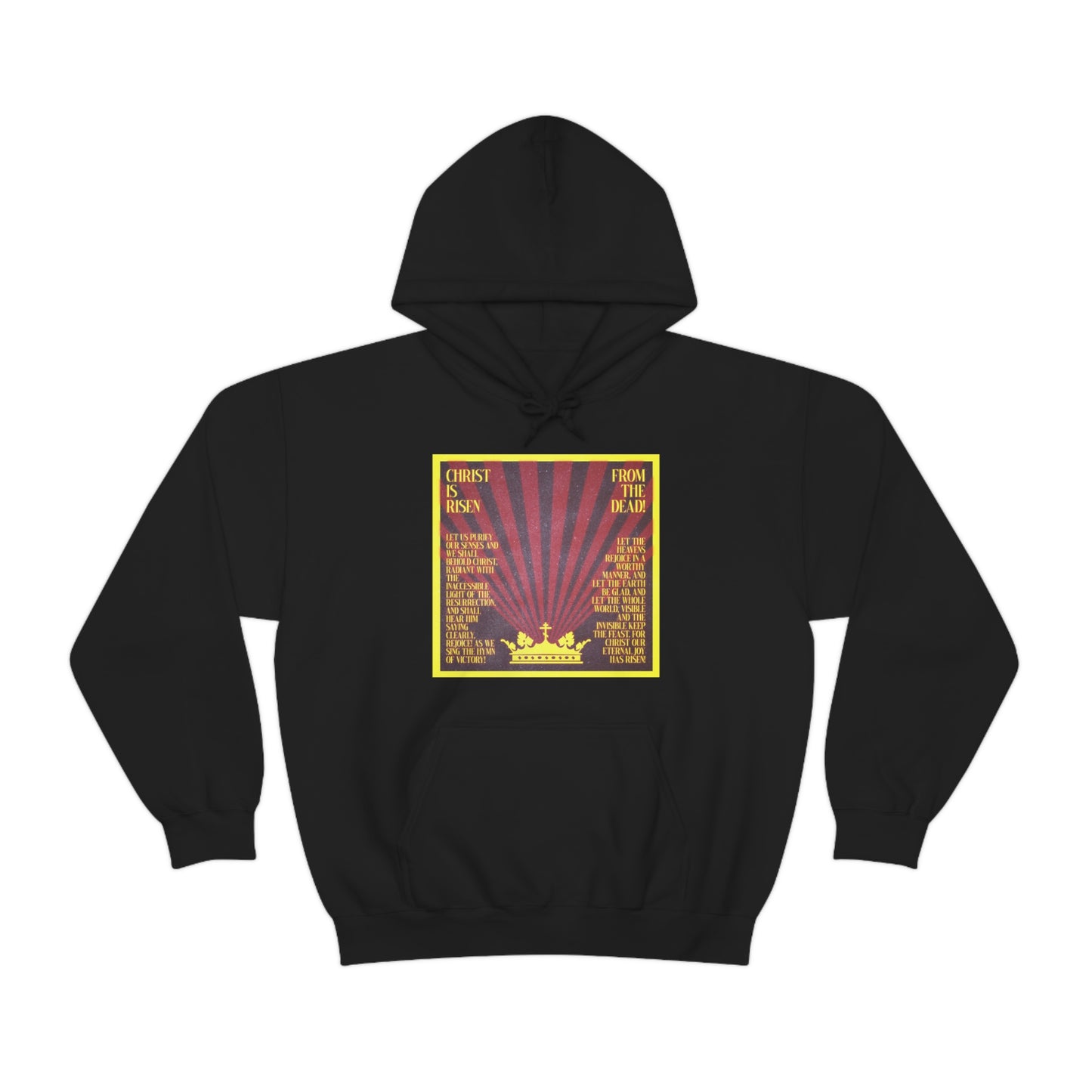 Christ is Risen From the Dead No. 1 | Orthodox Christian Hoodie / Hooded Sweatshirt