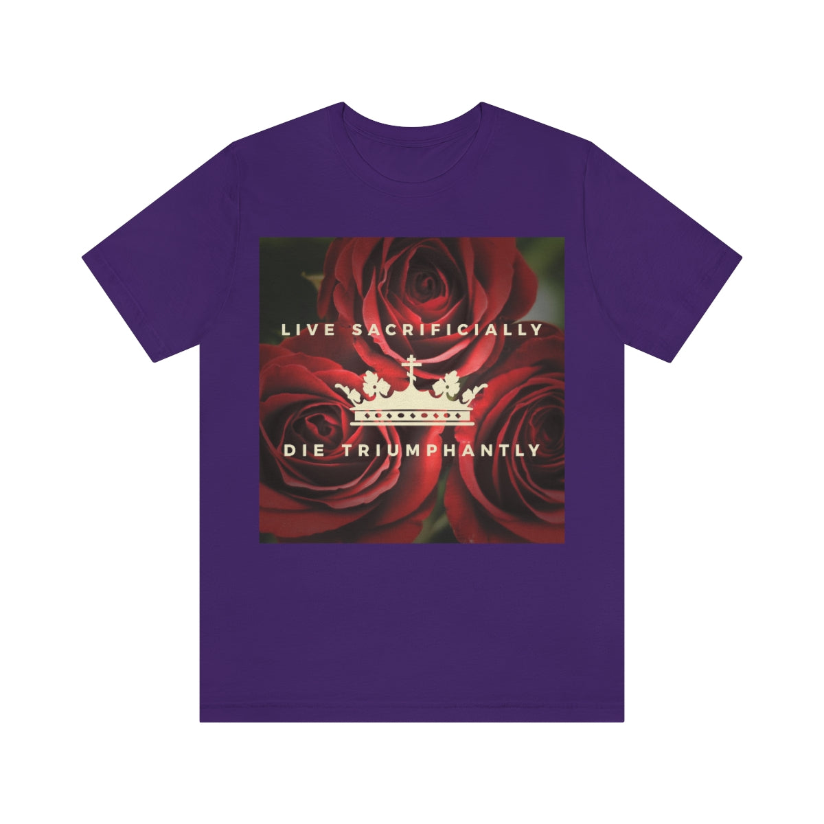 Live Sacrificially, Die Triumphantly No. 2 | Orthodox Christian T-Shirt