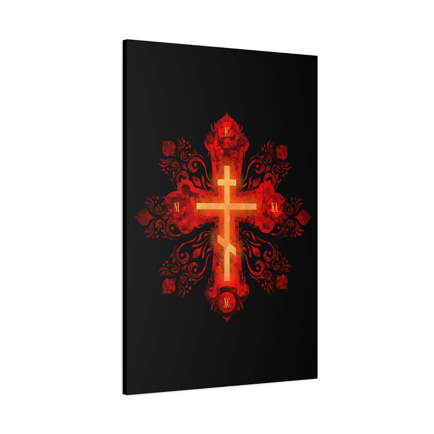 Art Cross: Russian Animation Style No. 1 | Orthodox Christian Canvas Art