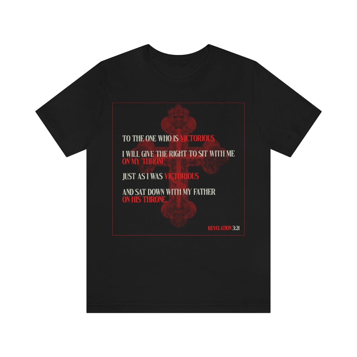 To the One Who Is Victorious No. 3 | Orthodox Christian T-Shirt