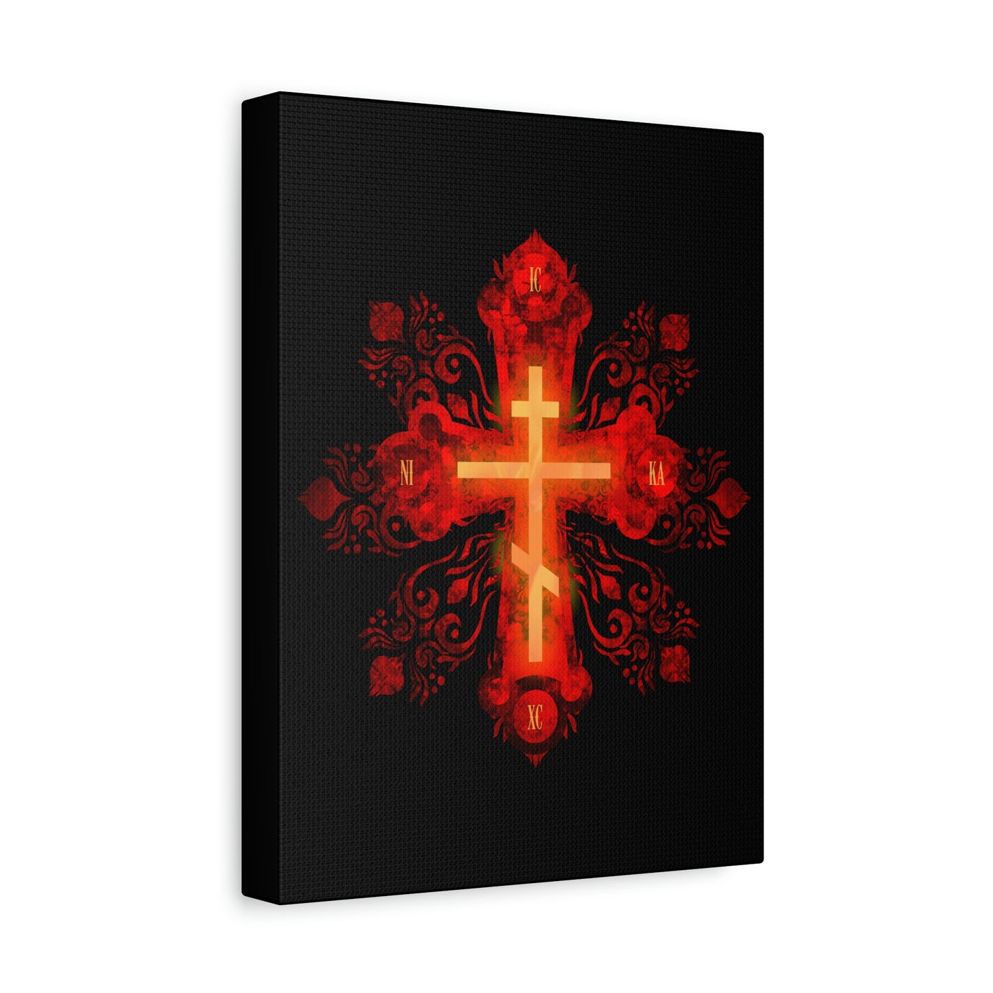Art Cross: Russian Animation Style No. 1 | Orthodox Christian Canvas Art