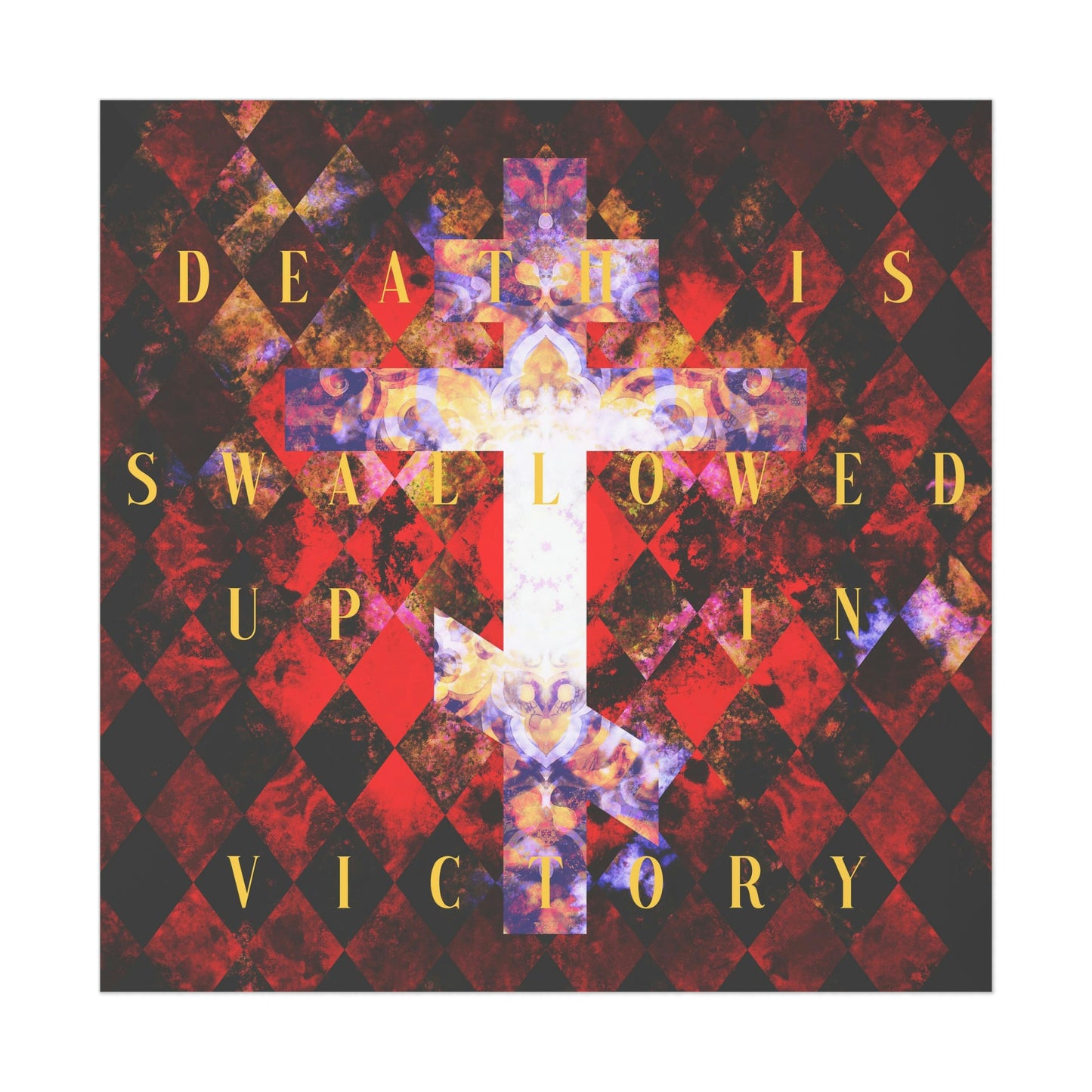 Death is Swallowed Up In Victory No. 1 | Orthodox Christian Art Poster