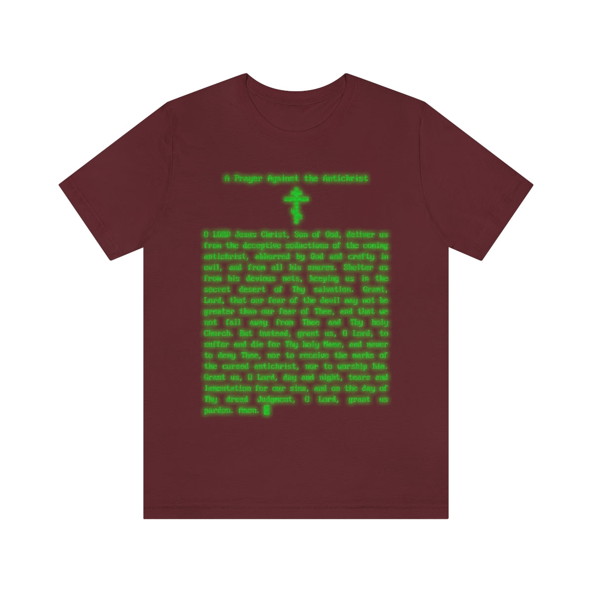 Prayer Against the Antichrist No. 2 | Orthodox Christian T-Shirt
