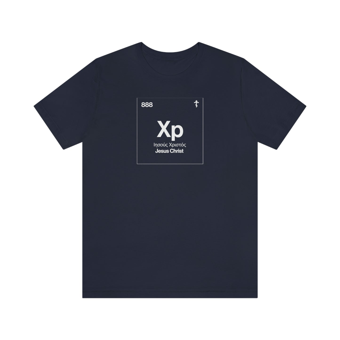 Christogram: Atomic Element No. 1 | Orthodox Christian T-Shirt