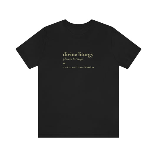 Divine Liturgy Definition No. 1 | Orthodox Christian T-Shirt