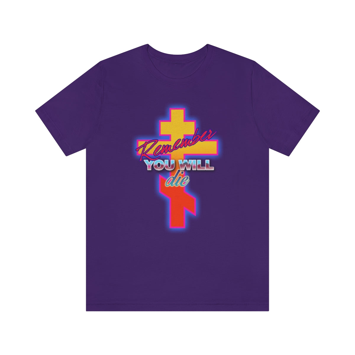Remember You Will Die RWYD 80s Design No. 2 | Orthodox Christian T-Shirt