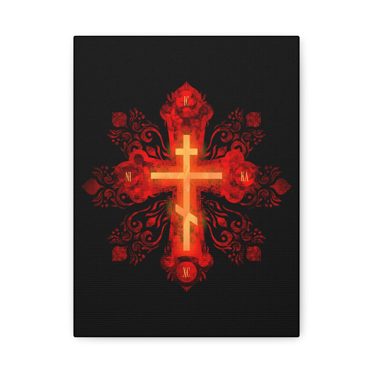 Art Cross: Russian Animation Style No. 1 | Orthodox Christian Canvas Art