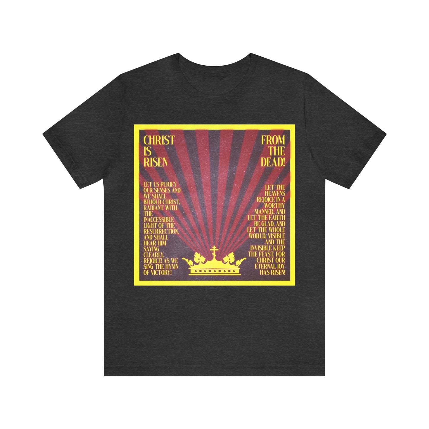 Christ is Risen From the Dead No. 1 | Orthodox Christian T-Shirt