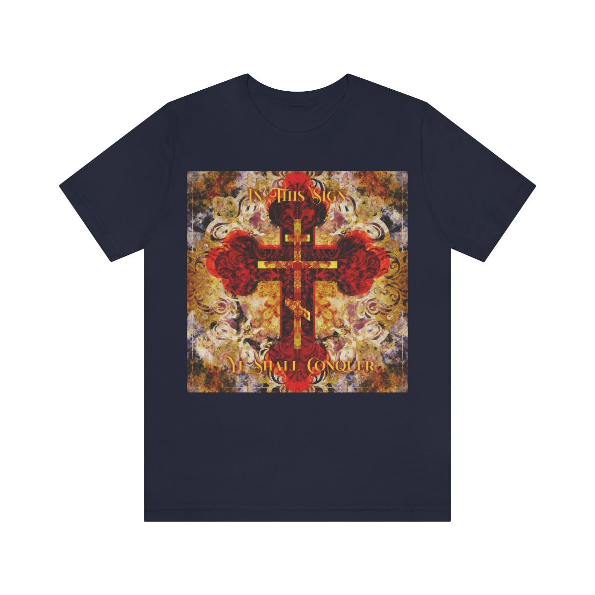 In This Sign Ye Shall Conquer No. 3 | Orthodox Christian T-Shirt