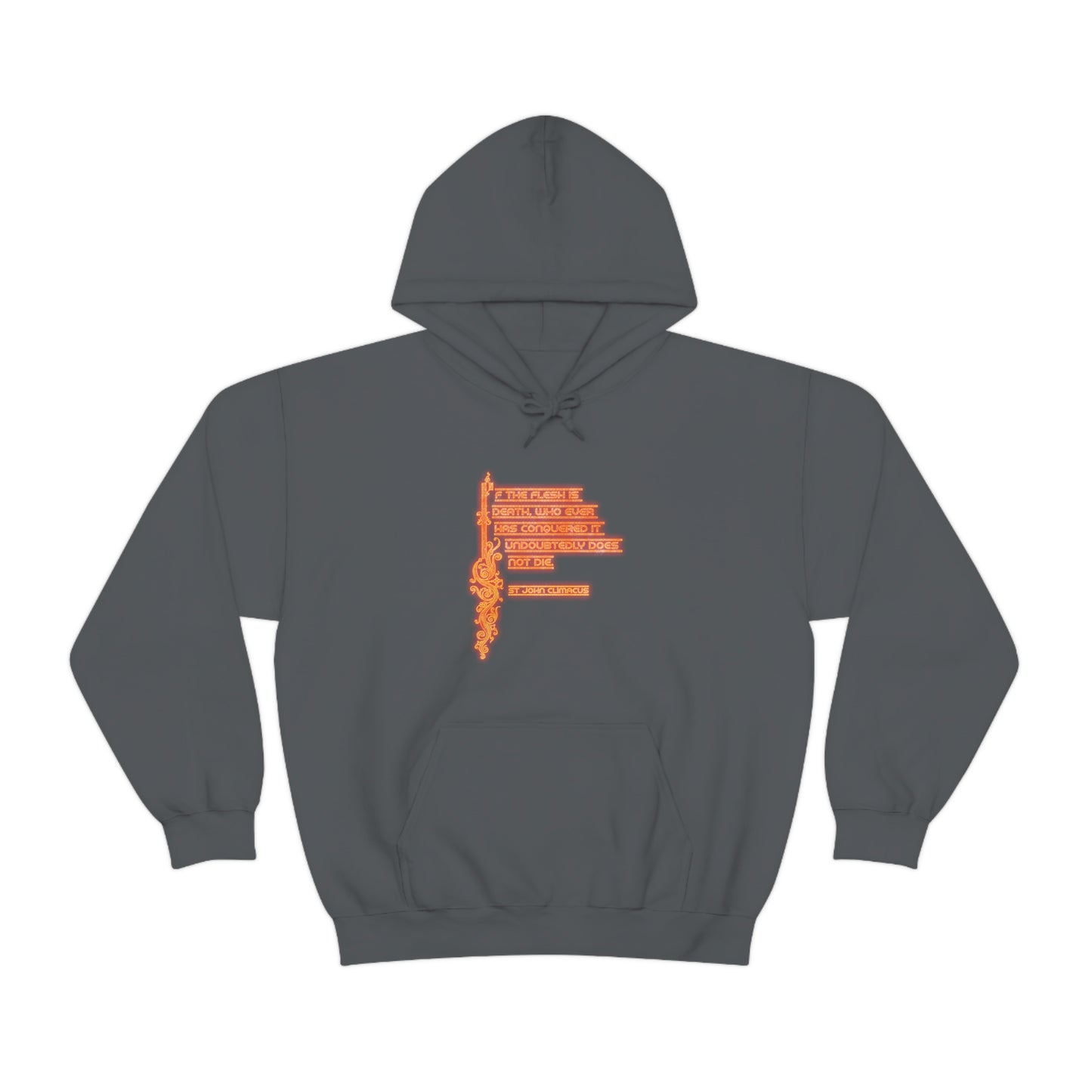 If the Flesh is Death No. 1 | Orthodox Christian Hoodie / Hooded Sweatshirt