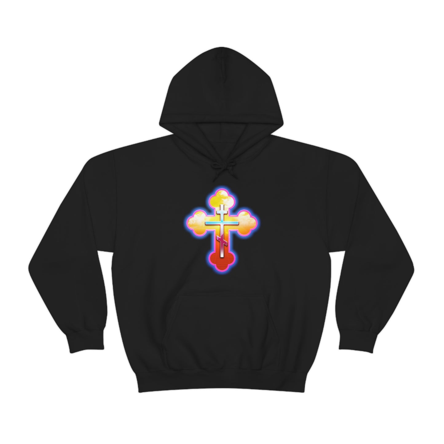 80s Cross No. 1 | Orthodox Christian Hoodie / Hooded Sweatshirt
