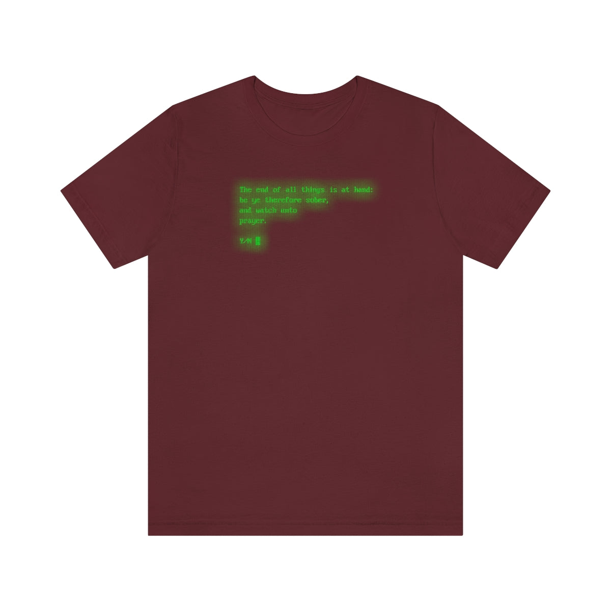 The End of All Things No. 1 | Orthodox Christian T-Shirt