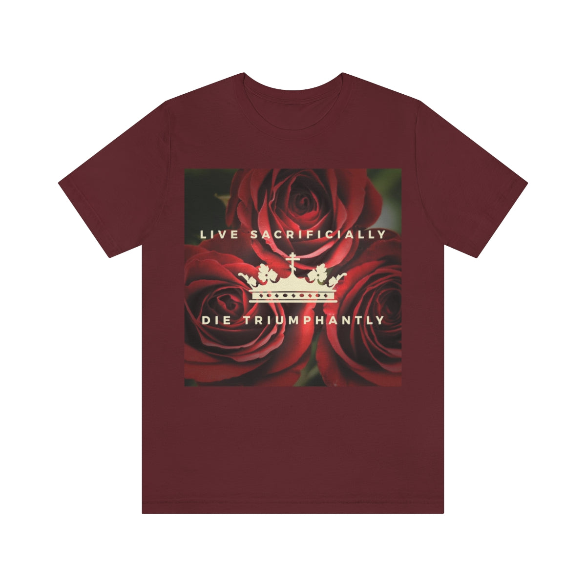 Live Sacrificially, Die Triumphantly No. 2 | Orthodox Christian T-Shirt