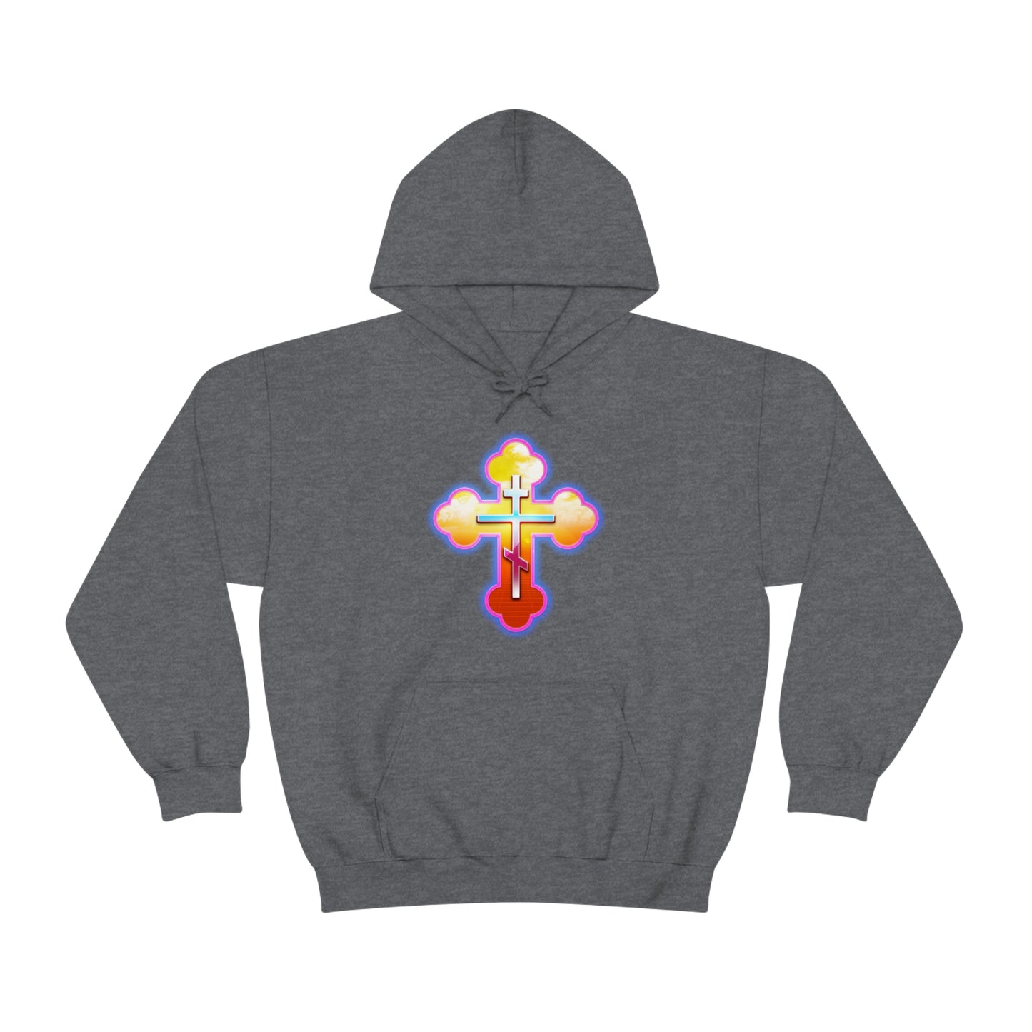 80s Cross No. 1 | Orthodox Christian Hoodie / Hooded Sweatshirt