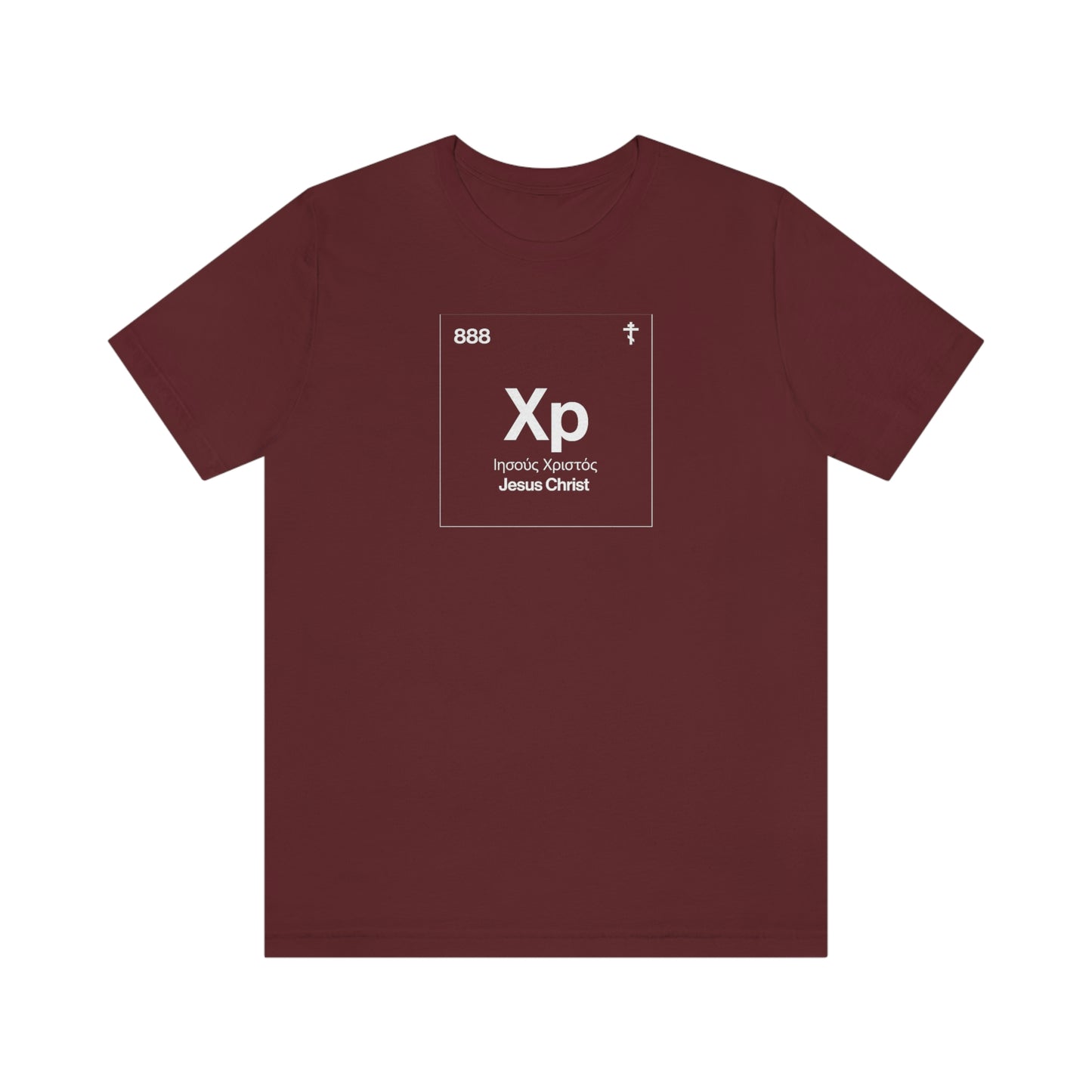 Christogram: Atomic Element No. 1 | Orthodox Christian T-Shirt