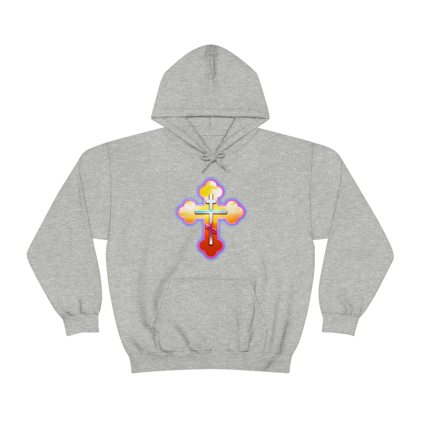 80s Cross No. 1 | Orthodox Christian Hoodie / Hooded Sweatshirt
