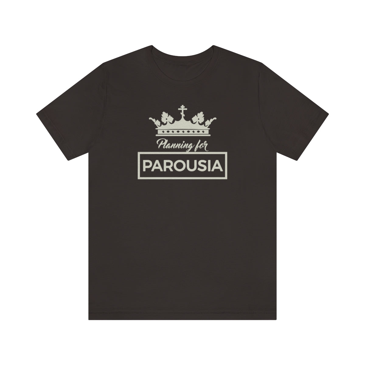 Planning for Parousia No. 1 (Minimal Design) | Orthodox Christian T-Shirt