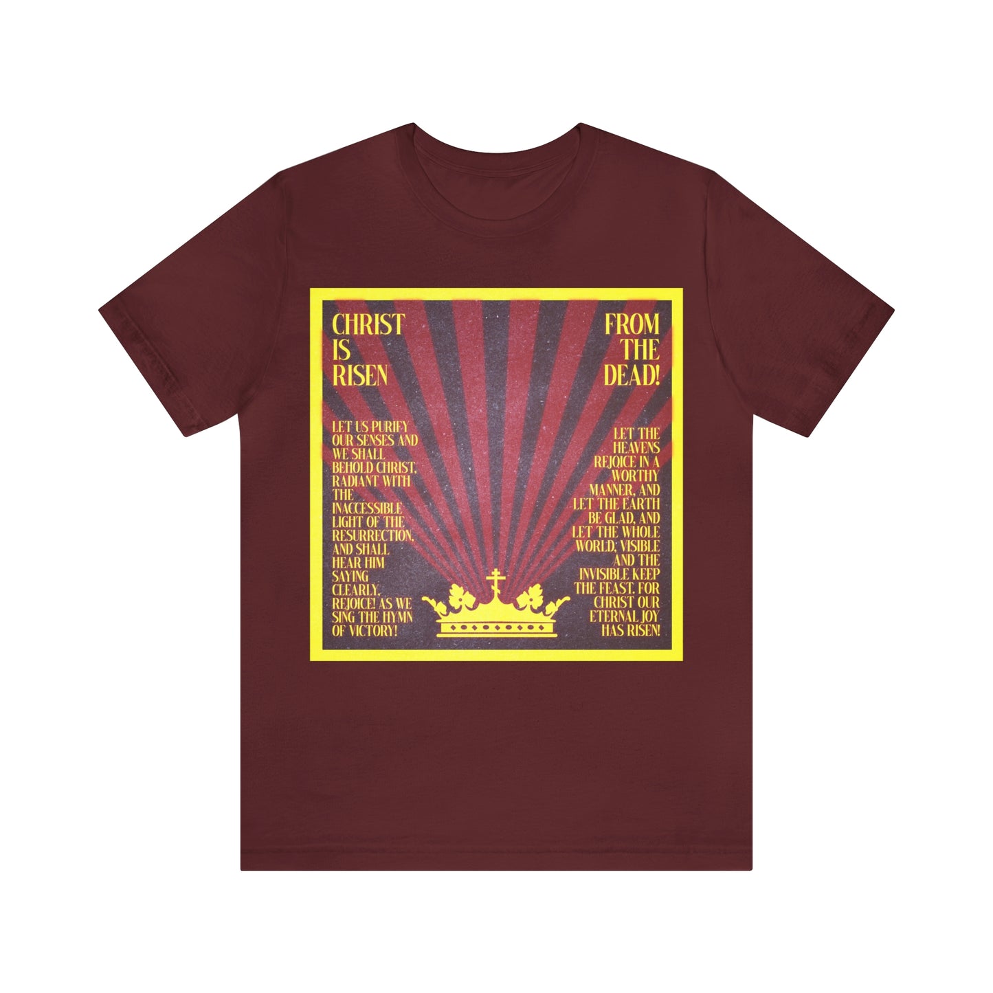 Christ is Risen From the Dead No. 1 | Orthodox Christian T-Shirt