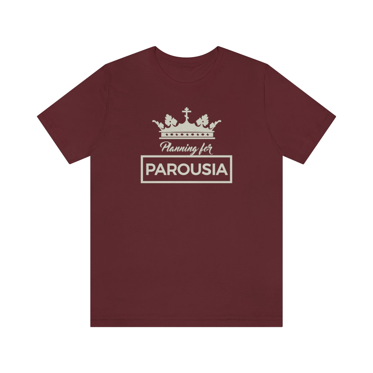 Planning for Parousia No. 1 (Minimal Design) | Orthodox Christian T-Shirt
