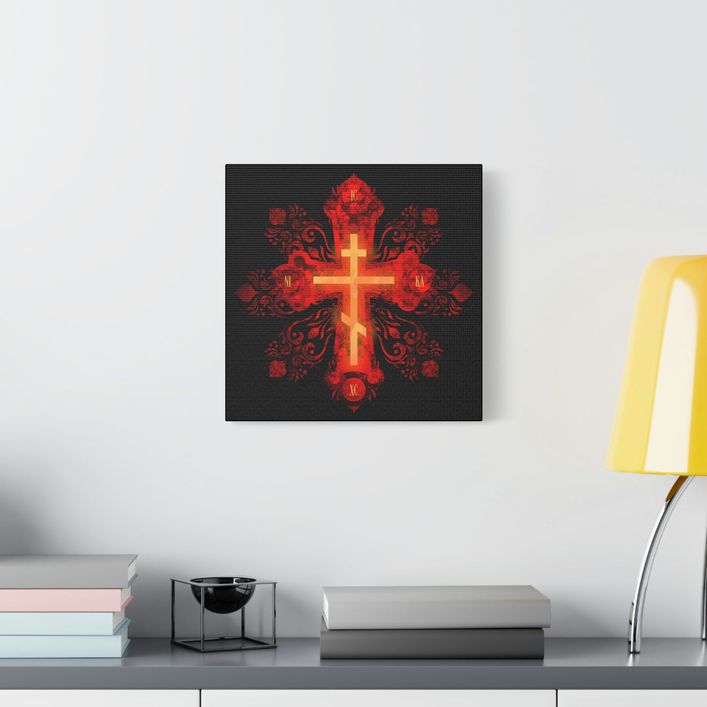 Art Cross: Russian Animation Style No. 1 | Orthodox Christian Canvas Art