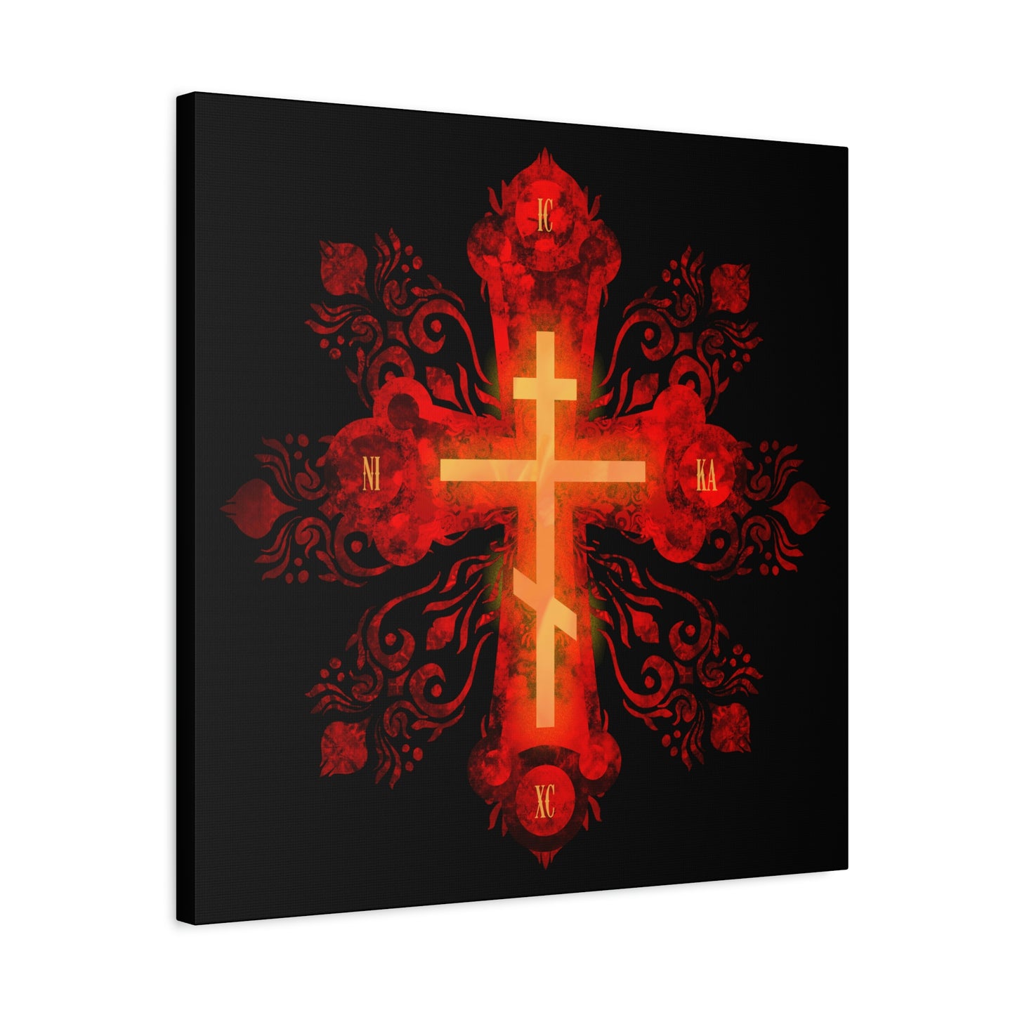 Art Cross: Russian Animation Style No. 1 | Orthodox Christian Canvas Art