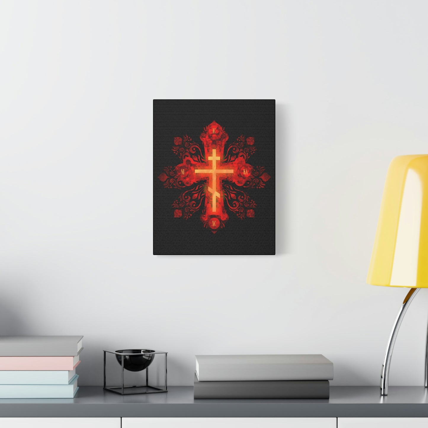 Art Cross: Russian Animation Style No. 1 | Orthodox Christian Canvas Art