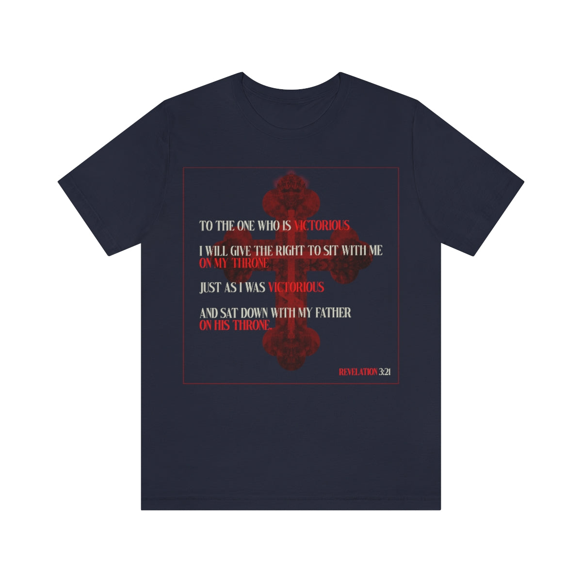 To the One Who Is Victorious No. 3 | Orthodox Christian T-Shirt