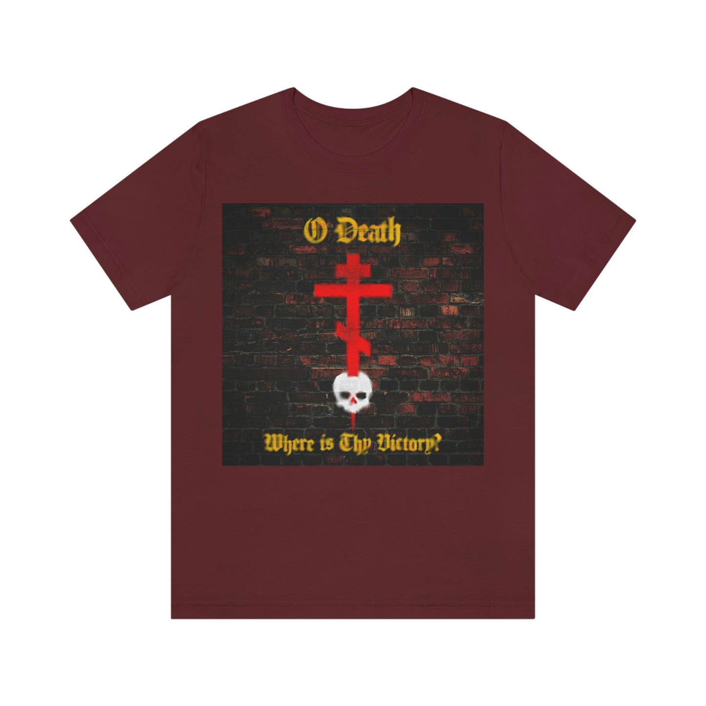 O Death Where is Thy Victory? No. 2 | Orthodox Christian T-Shirt