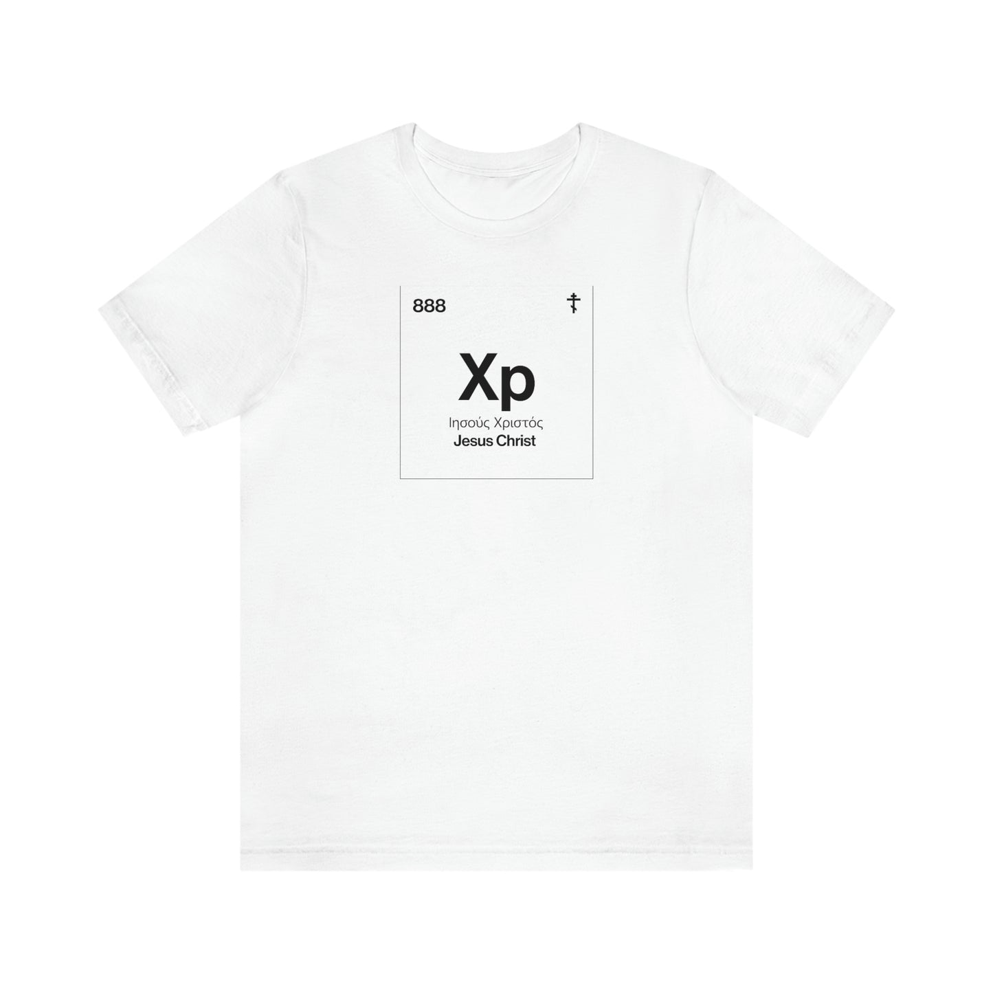Christogram: Atomic Element No. 1 | Orthodox Christian T-Shirt