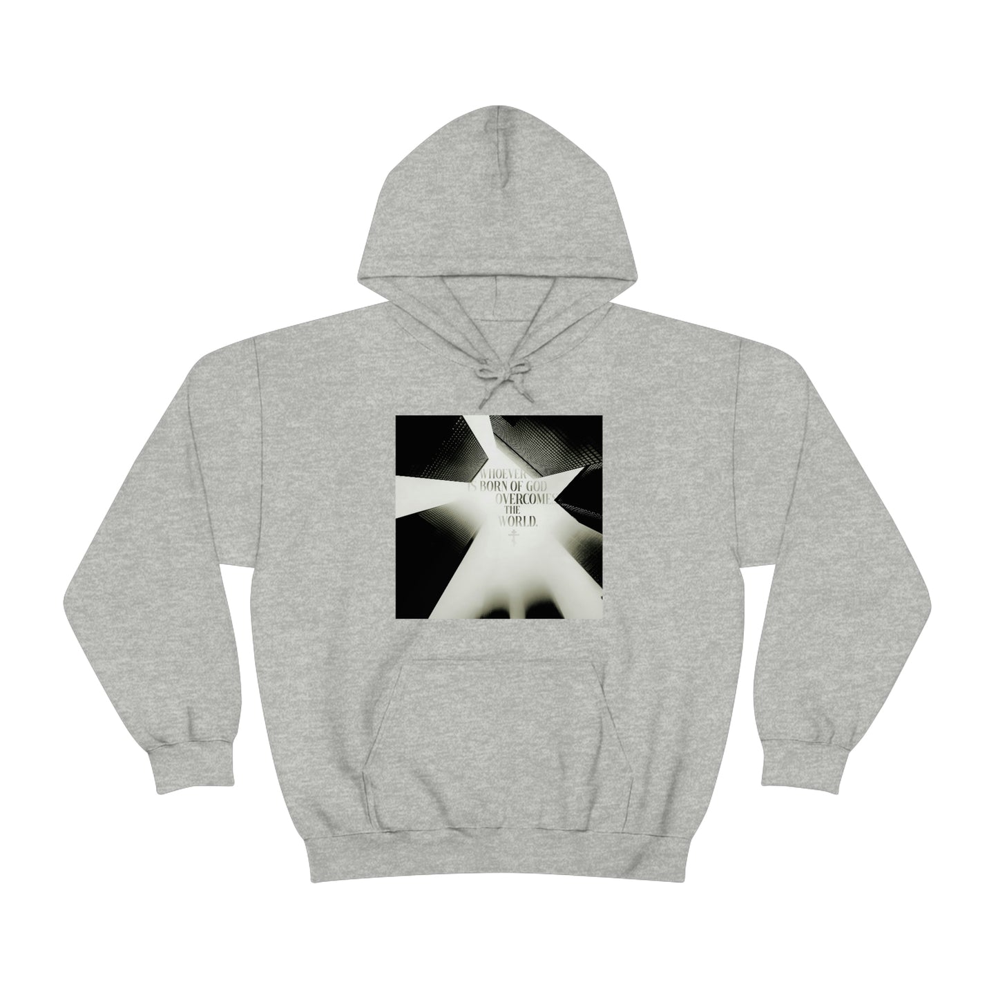 Whoever is Born of God Overcomes the World No.1 | Orthodox Christian Hoodie / Hooded Sweatshirt