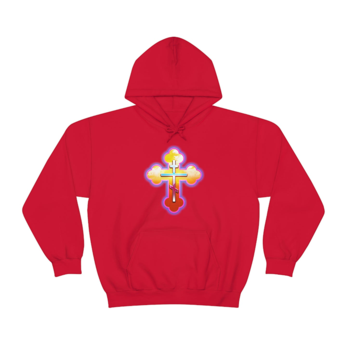 80s Cross No. 1 | Orthodox Christian Hoodie / Hooded Sweatshirt