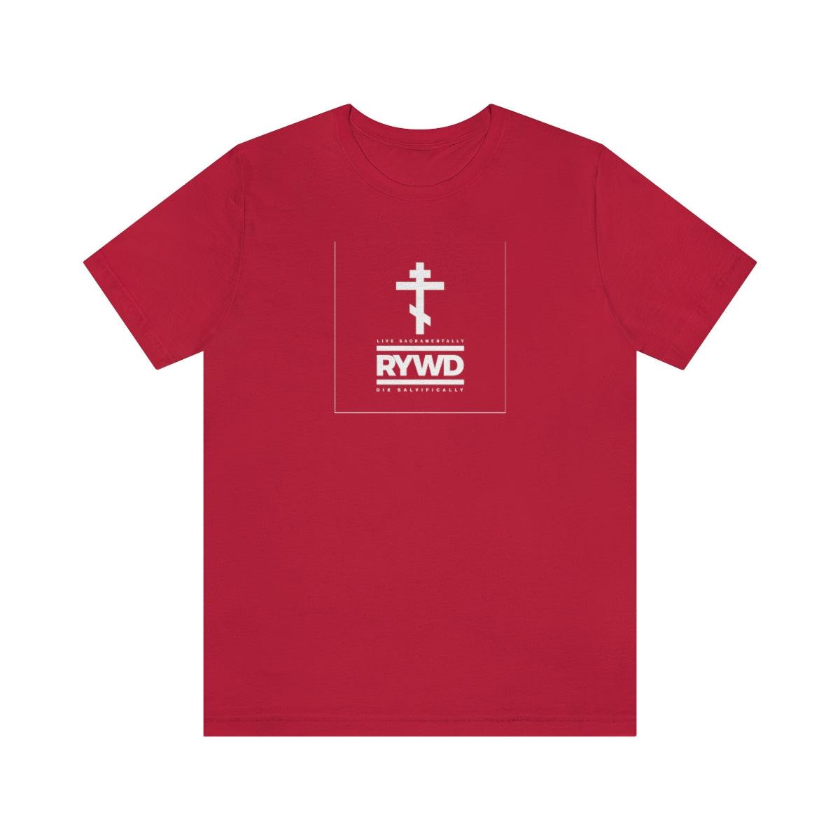 RYWD (Remember You Will Die) Logo Design No. 1 | Orthodox Christian Lightweight Cotton Unisex Tee