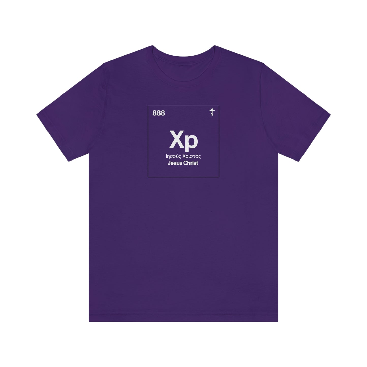 Christogram: Atomic Element No. 1 | Orthodox Christian T-Shirt