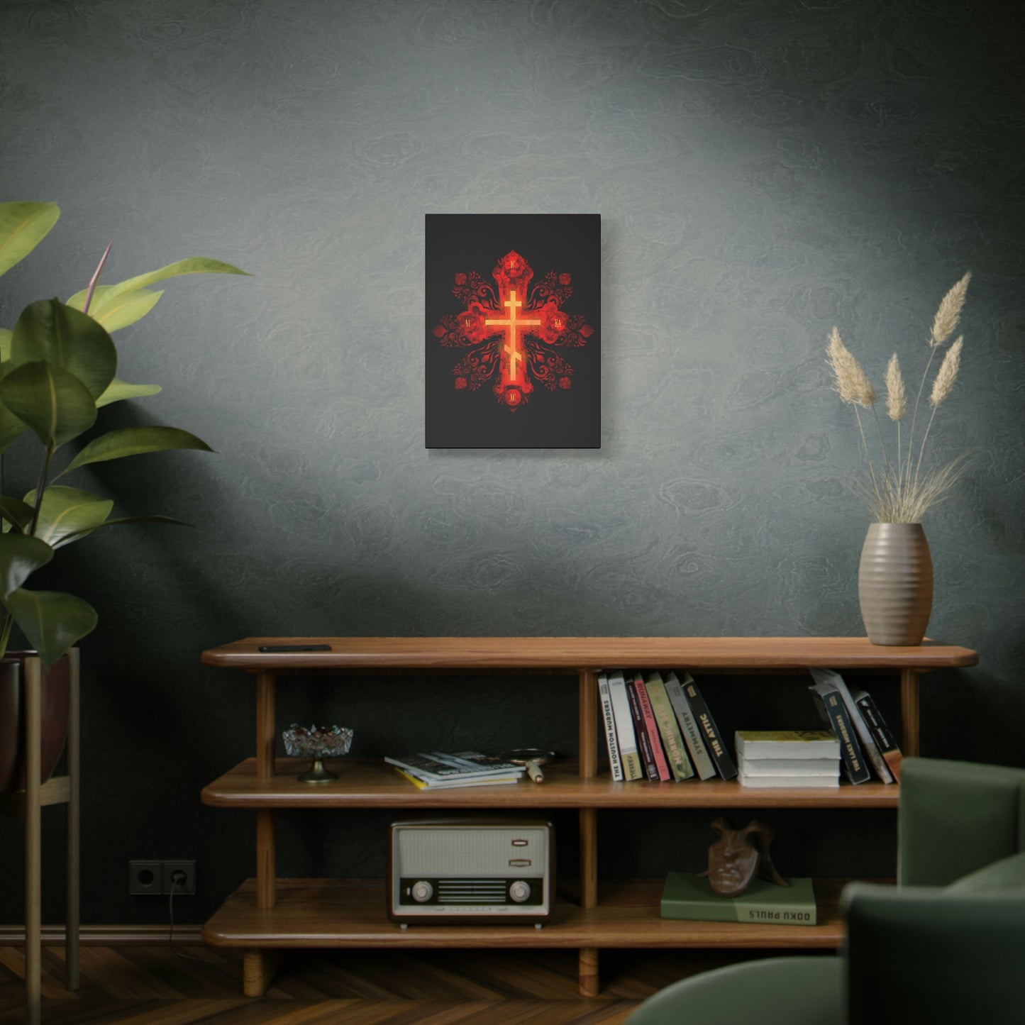 Art Cross: Russian Animation Style No. 1 | Orthodox Christian Canvas Art