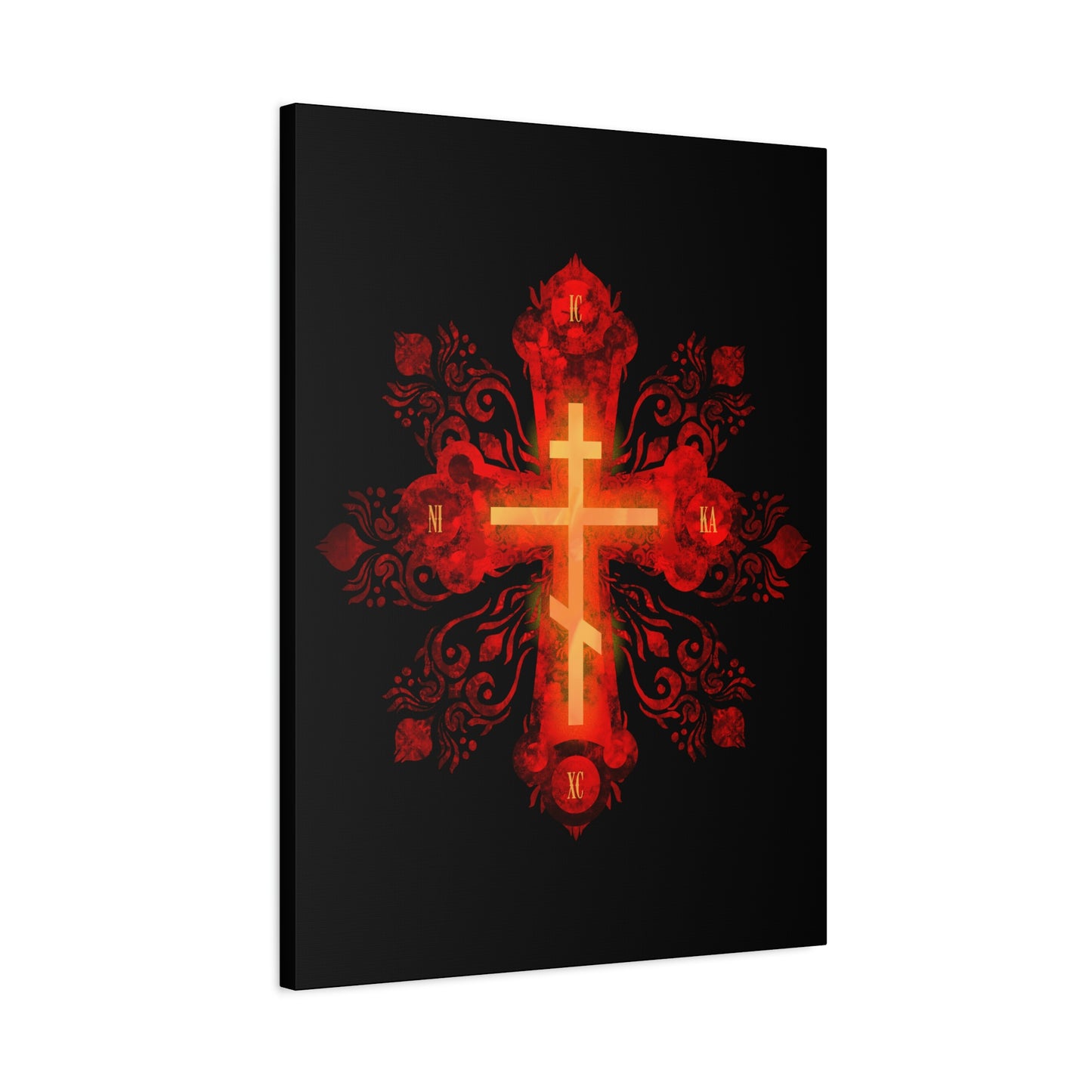 Art Cross: Russian Animation Style No. 1 | Orthodox Christian Canvas Art
