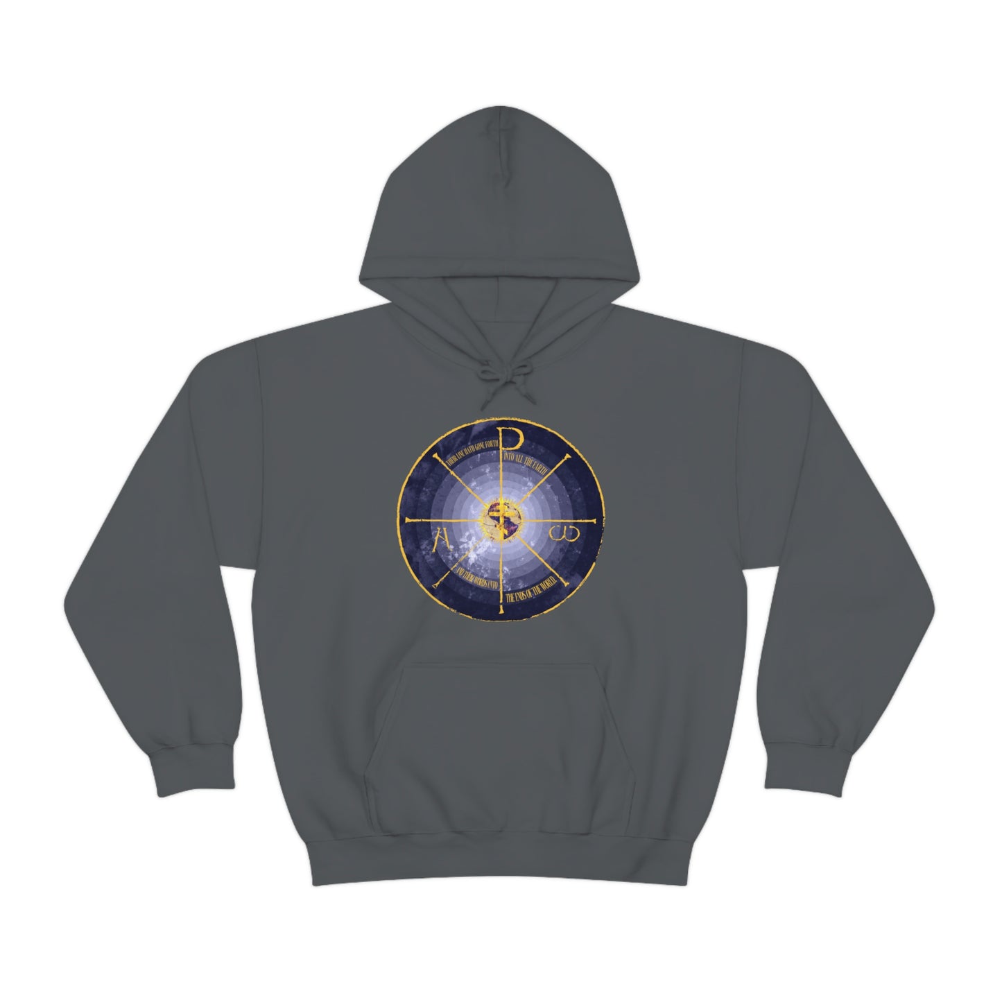 Geocentric Cross & Chi Rho No. 1 | Orthodox Christian Hoodie / Hooded Sweatshirt